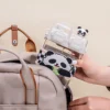 Creative Dual-Chamber Water Bottle with Two Drinking Spouts