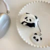 Irregular Panda Pattern Apple AirPods Case