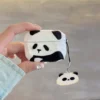 Creative Irregular Panda Pattern Apple AirPods Protective Case
