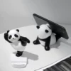 Creative Panda Desktop Phone Stand Cute Decorative Ornament