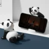 Creative Panda Desktop Phone Stand Cute Decorative Ornament