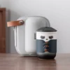 WPLSCPTC0017 Creative Panda Hero-Shaped Infuser Tea Cup Black