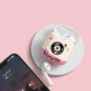 WPASEC000233-0240-02 Creative Panda Record Player Apple AirPods Protective Case