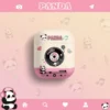 WPASEC000233 Creative Panda Record Player Apple AirPods Protective Case White
