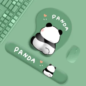 WPASMP000048-0049-01 Cute Big Panda Mouse Pad Wrist Rest