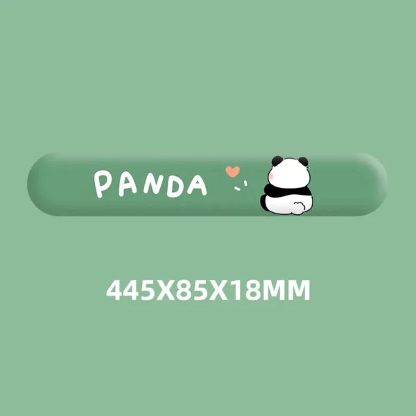 WPASMP000049 Cute Big Butt Panda Mouse Pad Wrist Rest Soft Keyboard Pad