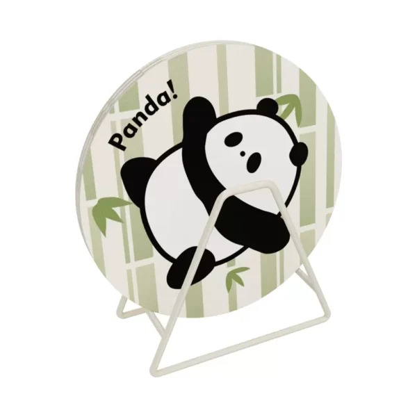 WPLSCS000321 Cute Cartoon Panda Coaster Absorbent Heat-Resistant Placemat