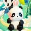 WPDCCM000110-0113-02 Cute Cartoon Panda Keychain Pendant Creative Small Gift Charm