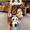 WPDCCM000112 Cute Cartoon Panda Keychain Pendant Creative Small Gift Charm