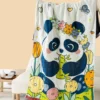 WPCTTW000187-03 Cute Cartoon Panda Print Oversized Bath Towel