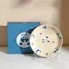 WPHHTW000195 Cute Hand-Painted Panda Pattern Ceramic Dinner Plate Home Use