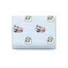 WPBGWC000195 Cute Panda and Food Mini Wallet Short Card Holder Coin Purse