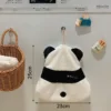WPCTTW000163-04 Cute Panda Back View Hanging Hand Towel