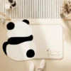 WPHHCR000167-0169-01 Cute Panda Bathroom Mat Absorbent Quick-Dry Non-Slip Foot Mat