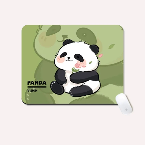 WPASMP000074 Cute Panda Cartoon Mouse Pad Non-Slip and Durable Desk Mat