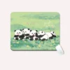 WPASMP000077 Cute Panda Cartoon Mouse Pad Non-Slip and Durable Desk Mat