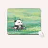 WPASMP000079 Cute Panda Cartoon Mouse Pad Non-Slip and Durable Desk Mat