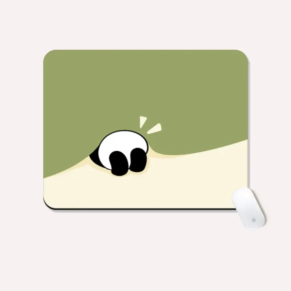 WPASMP000083 Cute Panda Cartoon Mouse Pad Non-Slip and Durable Desk Mat