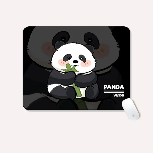 WPASMP000084 Cute Panda Cartoon Mouse Pad Non-Slip and Durable Desk Mat