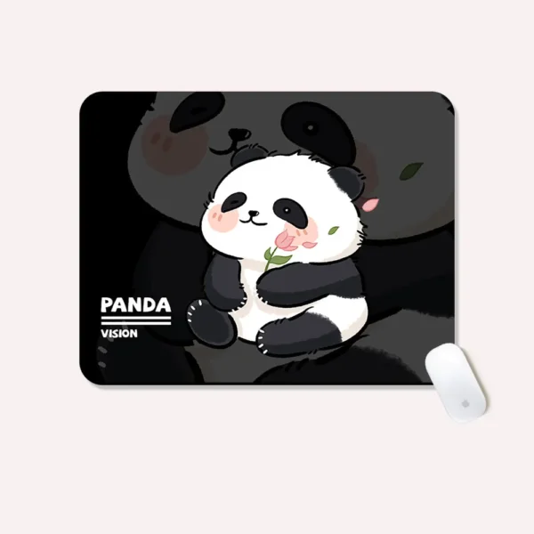 WPASMP000086 Cute Panda Cartoon Mouse Pad Non-Slip and Durable Desk Mat