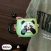Cute Panda Ceramic Mug with Spoon High-Quality Gift