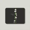 Cute Panda Climbing Bamboo Small Leather Texture Mouse Pad