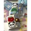 WPBGWC000169-0171 Cute Panda Handmade Wallet with Multi-Layer Storage
