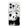 WPASPC000705 Cute Panda Hua Hua, Fu Bao Print Apple iPhone Protective Case