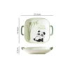 WPHHTW000191 Cute Panda Hua Hua Series Ceramic Tableware Set for Home Use