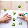 WPDCSK000260-02 Cute Panda Huahua Menglan Cartoon Sticker Roll 500 Stickers