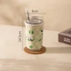 WPLSCPTM0152 Cute Panda Insulated Insulated Water Cup Thermos with Straw
