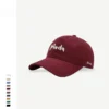 WPCTHASC0070 Cute Panda Letter Embroidered Baseball Cap Versatile Snapback