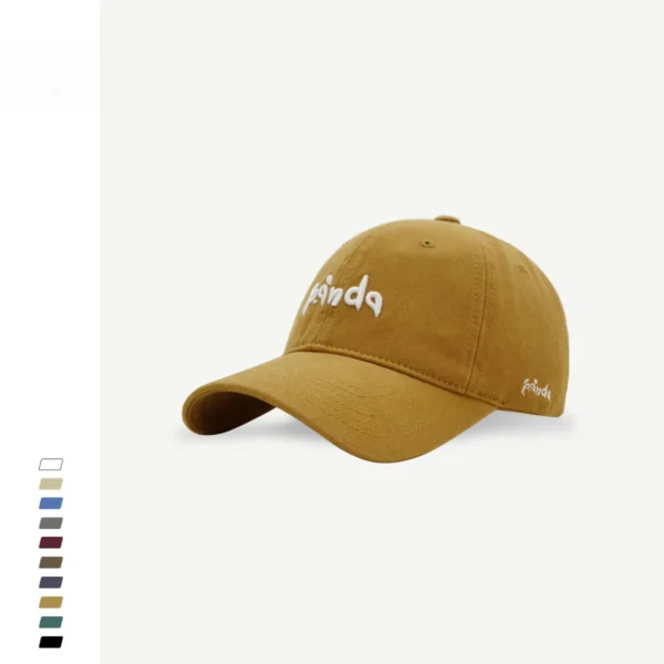 WPCTHASC0075 Cute Panda Letter Embroidered Baseball Cap Versatile Snapback