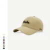 WPCTHASC0071 Cute Panda Letter Embroidered Baseball Cap Versatile Snapback Khaki