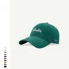 WPCTHASC0072 Cute Panda Letter Embroidered Baseball Cap Versatile Snapback Green