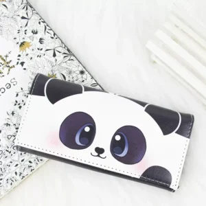 WPBGWC000176-01 Cute Panda Long Wallet Cartoon Card Holder