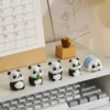 WPDTOM000032-02 Cute Panda Mini Desk Decor Ornament Car Interior Decoration Set