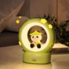 Cute Panda on Moon Bedside Night Light Desk Lamp Kids