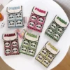 WPBGWB000145-0153 Cute Panda Pattern Hand-Knitted Phone Bag Versatile Handbag