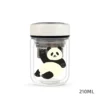 WPLSCPTC0027 Cute Panda Pattern Mini Double-Layer Glass Water Cup