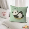 WPHHCS000028 Cute Panda Pattern Throw Pillows Living Room Sofa Cushion