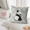 WPHHCS000023 Cute Panda Pattern Throw Pillows Living Room Sofa Cushion