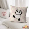 WPHHCS000026 Cute Panda Pattern Throw Pillows Living Room Sofa Cushion