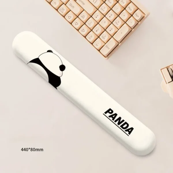 Cute Panda Pink Bottom-Shaped Mouse Pad Wrist Rest Keyboard