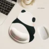 Cute Panda Pink Bottom-Shaped Mouse Pad Wrist Rest Keyboard