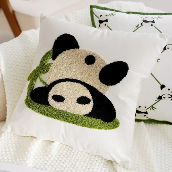 WPHHCS000033 Cute Panda Premium Throw Pillow Living Room Sofa Cushion