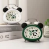 Cute Panda-Shaped Bell Silent Bedroom Alarm Clock