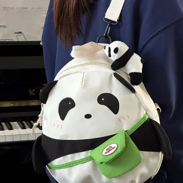 WPBGBP000055-0056-03 Cute Panda Shaped Cartoon Backpack Children School Bag