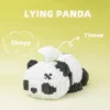 Cute Panda-Shaped Tissue Box Building Blocks Home Decor