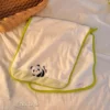 WPCTTW000169 Cute Panda Towel Bath Towel Hair Cap 3-Piece Set Thickened